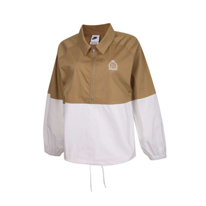 Nike Nike Jackets Women's Brown/White Lapel Moderate