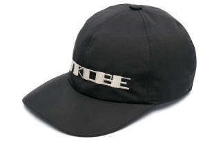 Rick Owens DRKSHDW Strobe embroidered Baseball Cap