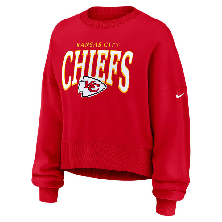 Nike Nike NFL Sweatshirts Women's Red Crew Neck Moderate