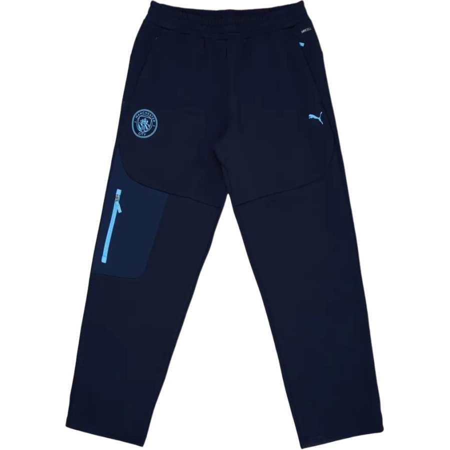 PUMA Manchester City Soccer Bottoms Men's Navy Blue Moderate