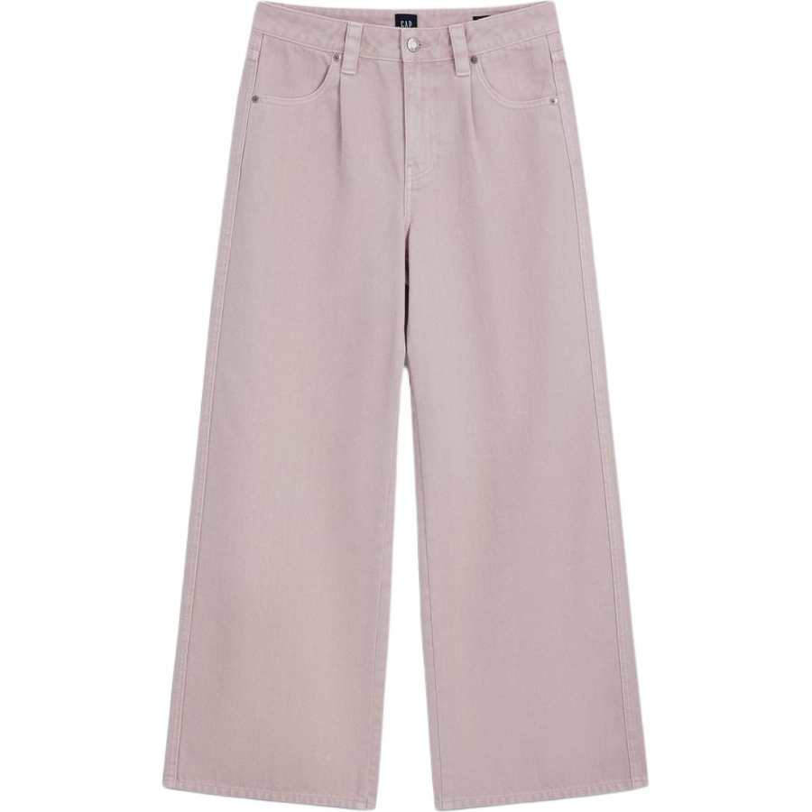 GAP GAPx Jeans Women's Light Pink Moderate Wide Leg Pants