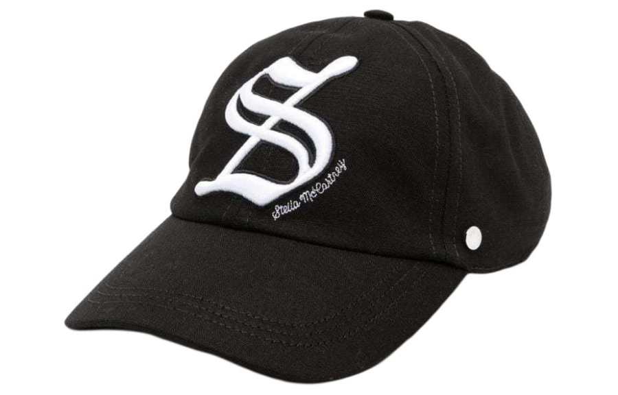 Stella McCartney Logo embroidered Cotton Cap