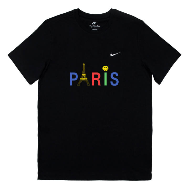 Nike Nike Sportswear T Shirts Unisex Black Crew Neck Moderate