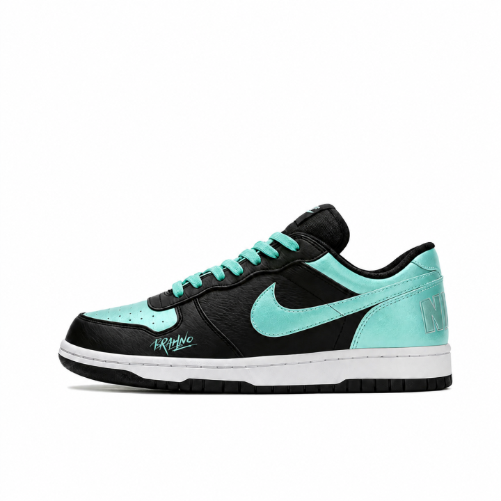 Nike Nike Big Skateboard Shoes Men's Low Top Tiffany Blue