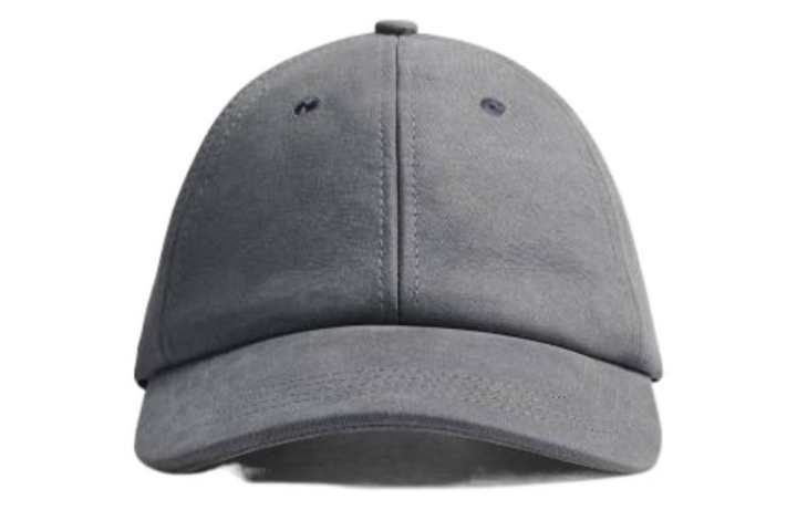 Bottega Veneta Bottega Veneta Cow Leather Baseball Caps Men's Gray