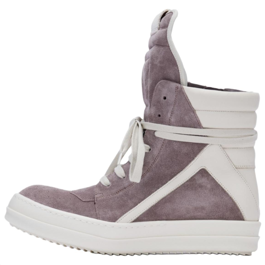 RICK OWENS Skateboard Shoes Women's High Top Purple
