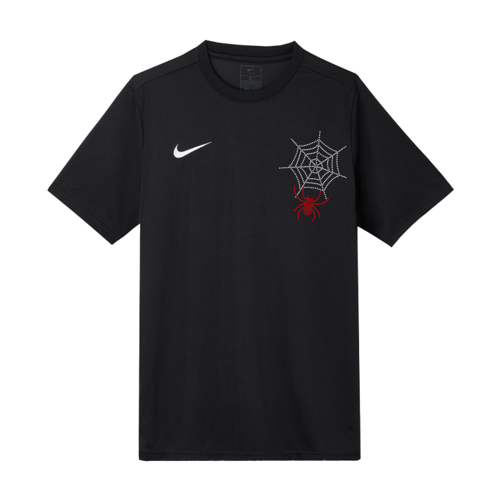 Nike Nike Sportswear T Shirts Men's Black Crew Neck Moderate Straight Fit