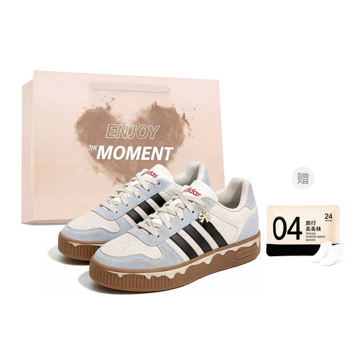 Adidas Adidas D PAD Skateboard Shoes Unisex Low Top Blue/Beige/Brown/Black