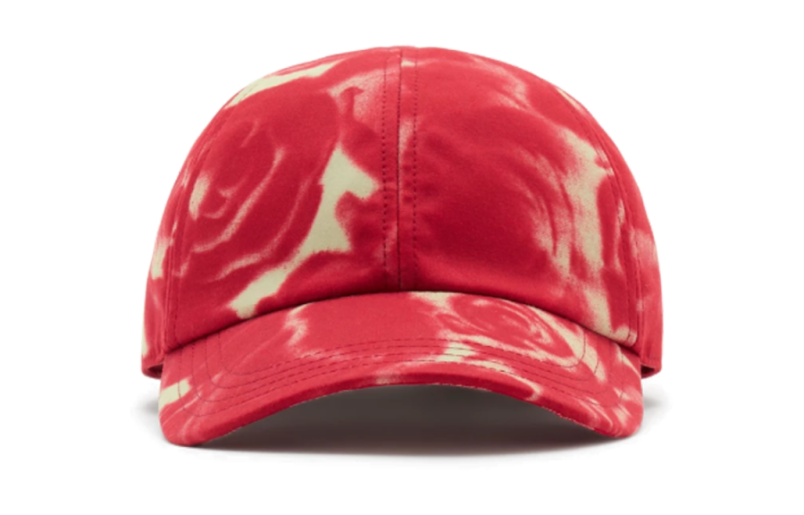 Burberry Cotton Baseball Caps Unisex Red