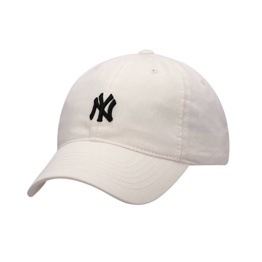 MLB MLB Cotton Baseball Caps CP77 Unisex White