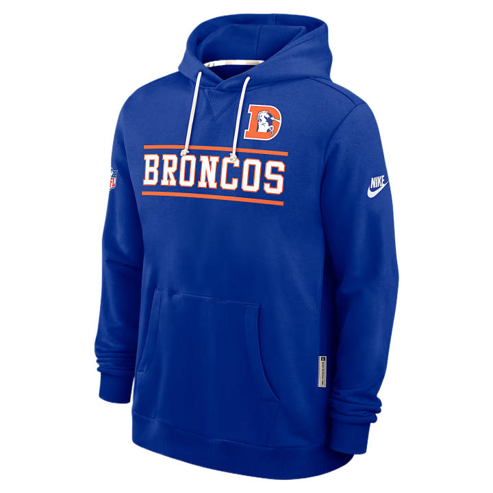 Nike Nike NFL Sweatshirts Men's Royal Hooded Non Detachable Moderate