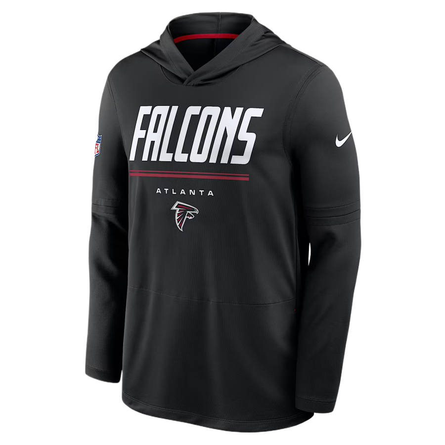 Nike Nike NFL Sweatshirts Men's Black Hooded Non Detachable Moderate