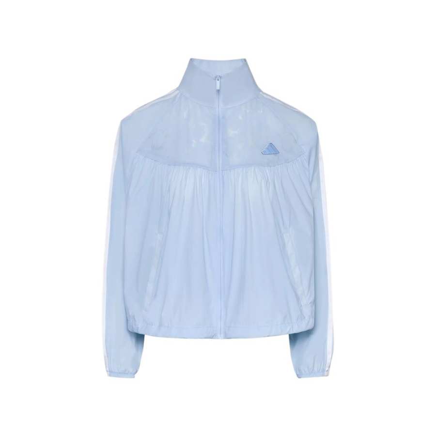Adidas Adidas Dance Jackets Women's Blue Stand Collar Moderate