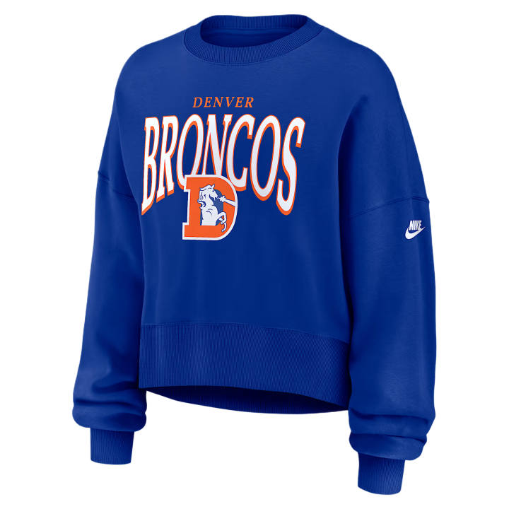 Nike Nike NFL Sweatshirts Women's Royal Crew Neck Moderate