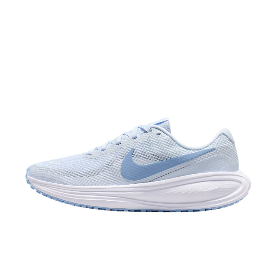 Nike Nike REVOLUTION 8 Running Shoes Women's Low Top Soccer Gray/White/Coal Black/Aluminum Blue