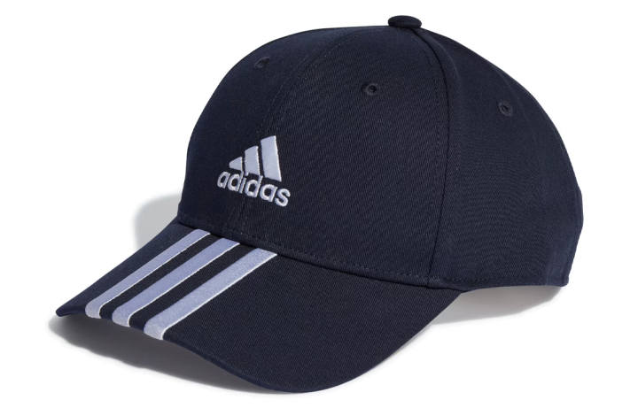 Adidas adidas 3-Stripes Cotton Twill Baseball Cap Men's Blue