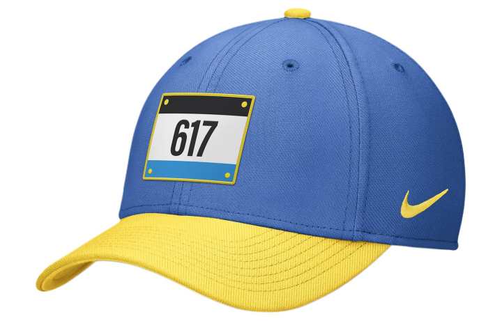 Nike Nike Polyester, Elastane Baseball Caps Men's Blue