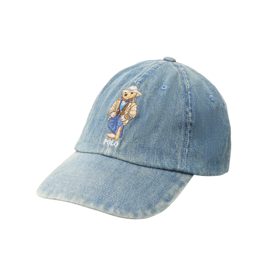 Polo Ralph Lauren Cotton Baseball Caps Unisex Blue