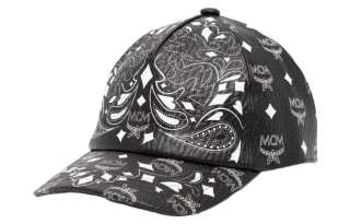 MCM 【Previous Season】Bandana Monogram printed cap