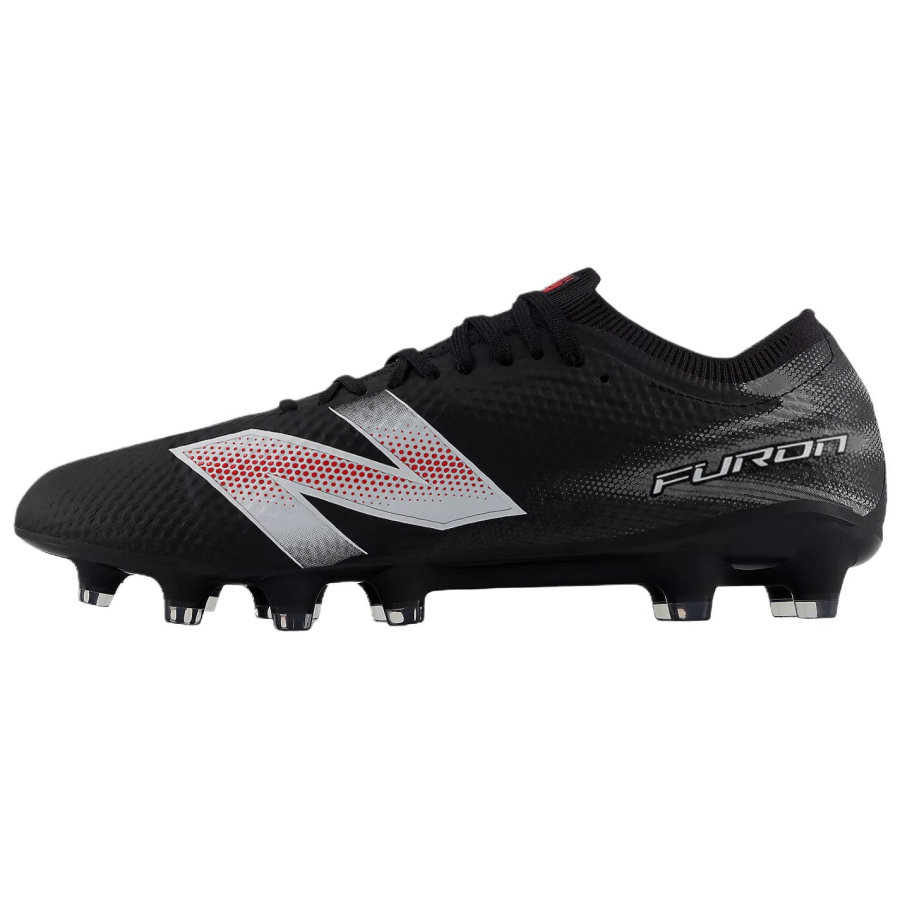 New Balance New Balance Furon V9 Soccer Shoes Unisex Black White