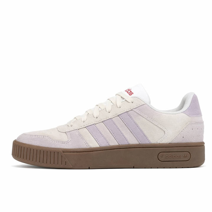 Adidas Adidas Skateboard Shoes Unisex Low Top Beige/Purple/Brown