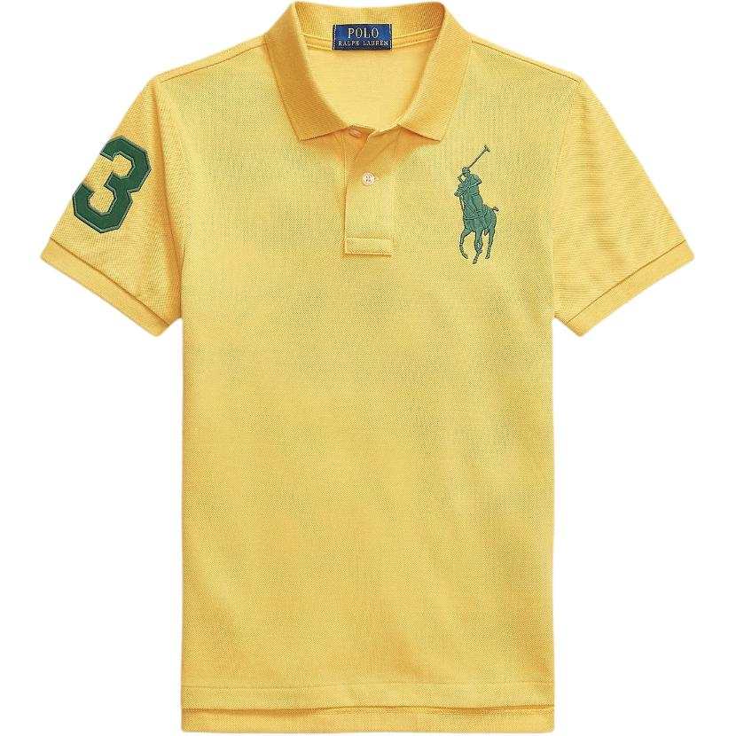 Polo Ralph Lauren Kids Polo Shirts Polo Collar Moderate Non Stretch