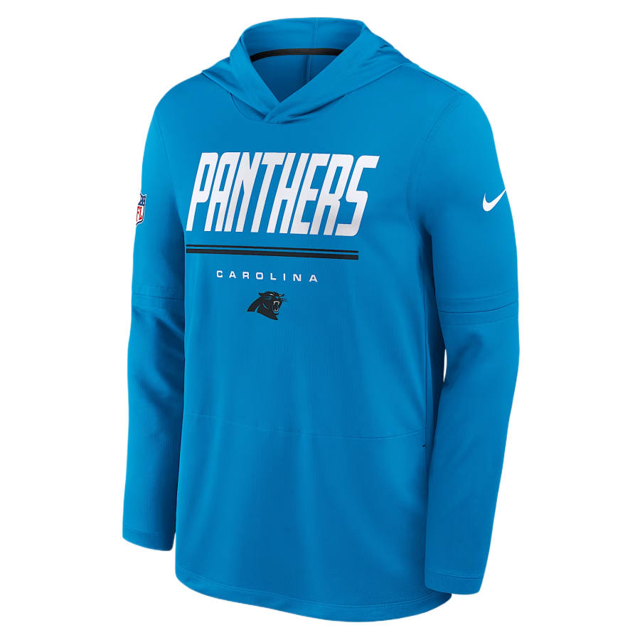 Nike Nike NFL Sweatshirts Men's Blue Hooded Non Detachable Moderate