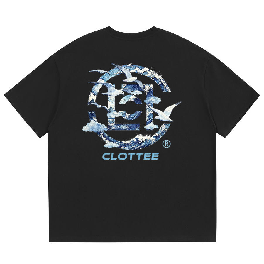 CLOT T Shirts Unisex Crew Neck Moderate Straight Fit