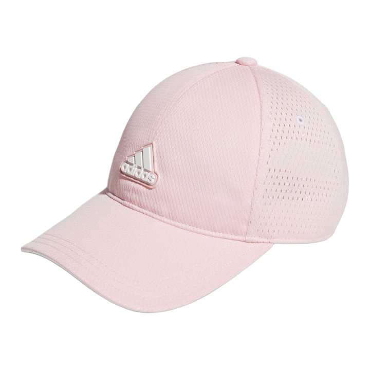 Adidas Adidas Brand Logo Recycled Polyester Baseball Caps Unisex Pink