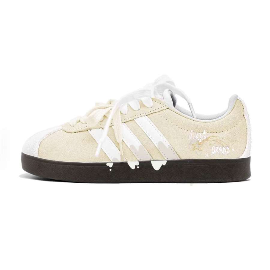 Adidas Adidas VL COURT 2.0 German Army Trainers Women's Low Top Yellow