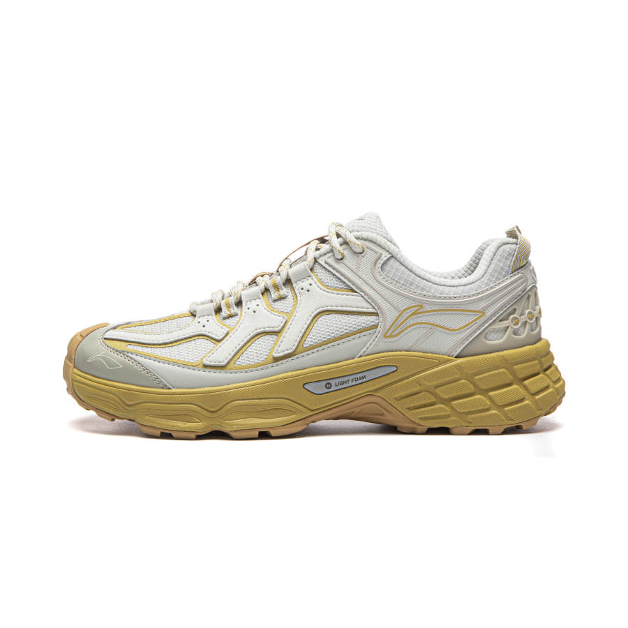 Li-Ning Li Ning Outdoor CF Tracing, Forest Shadow Mountaineering & Hiking Shoes Unisex Low Top Khaki