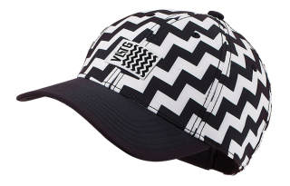 Converse Baseball Cap Unisex Black White Print