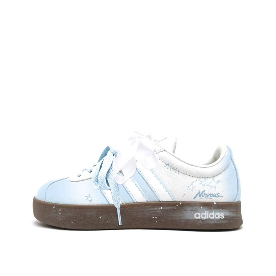 Adidas Adidas VL COURT 2.0 German Army Trainers Women's Low Top Blue