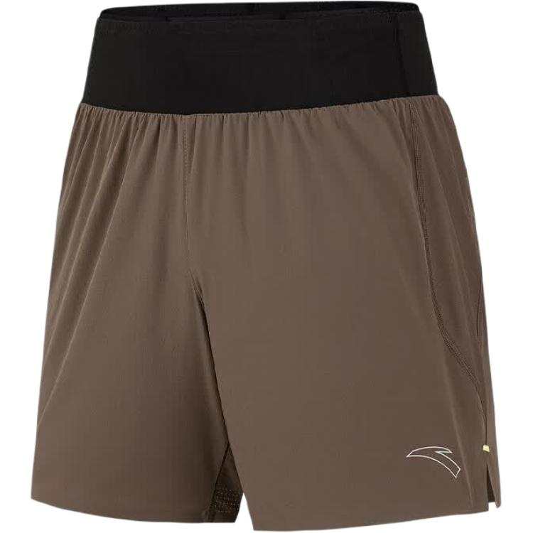 ANTA Running Collection Sports Shorts Men's Chestnut Cocoa Moderate