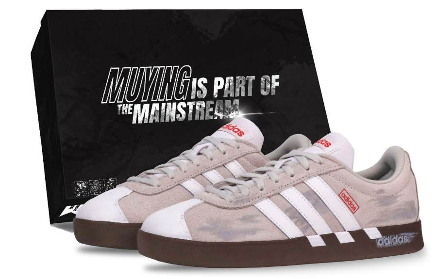 Adidas Adidas VL COURT 2.0 German Army Trainers Unisex Low Top Gray/White