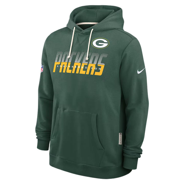 Nike Nike NFL Sweatshirts Men's Green Hooded Non Detachable Moderate