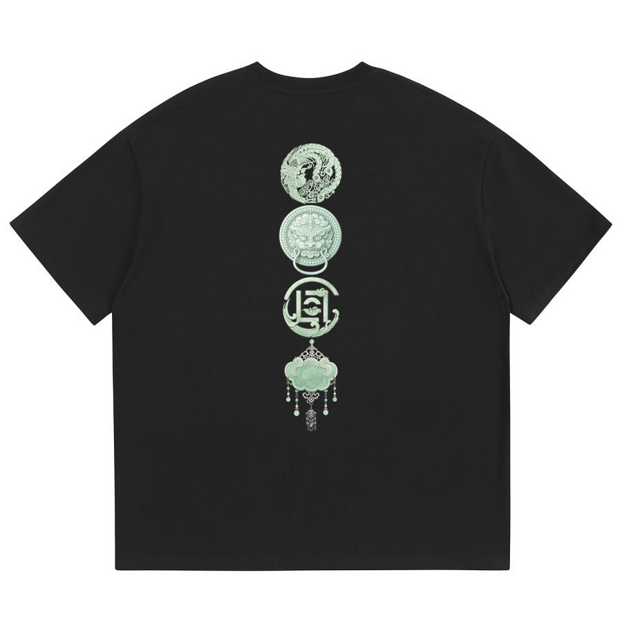 CLOT T Shirts Unisex Crew Neck Moderate Straight Fit