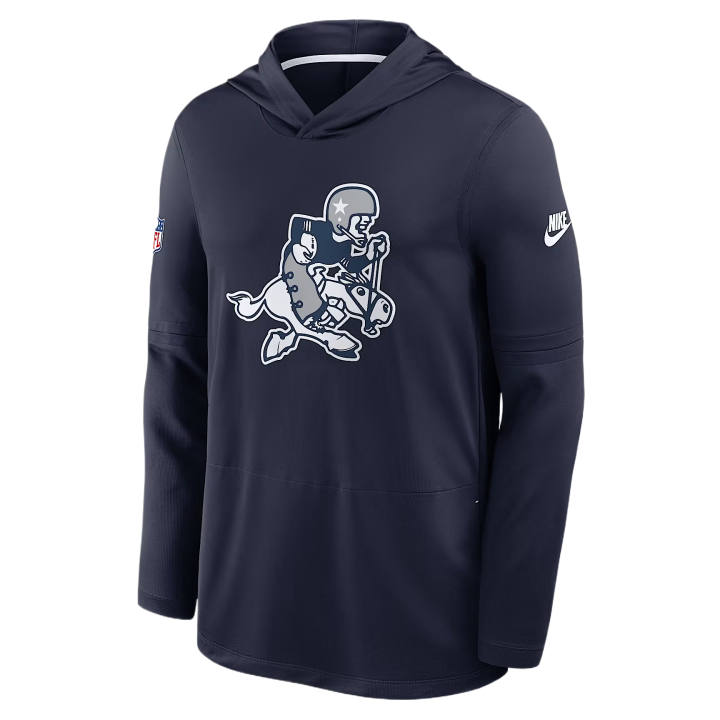 Nike Nike NFL Sweatshirts Men's Marine Hooded Non Detachable Moderate