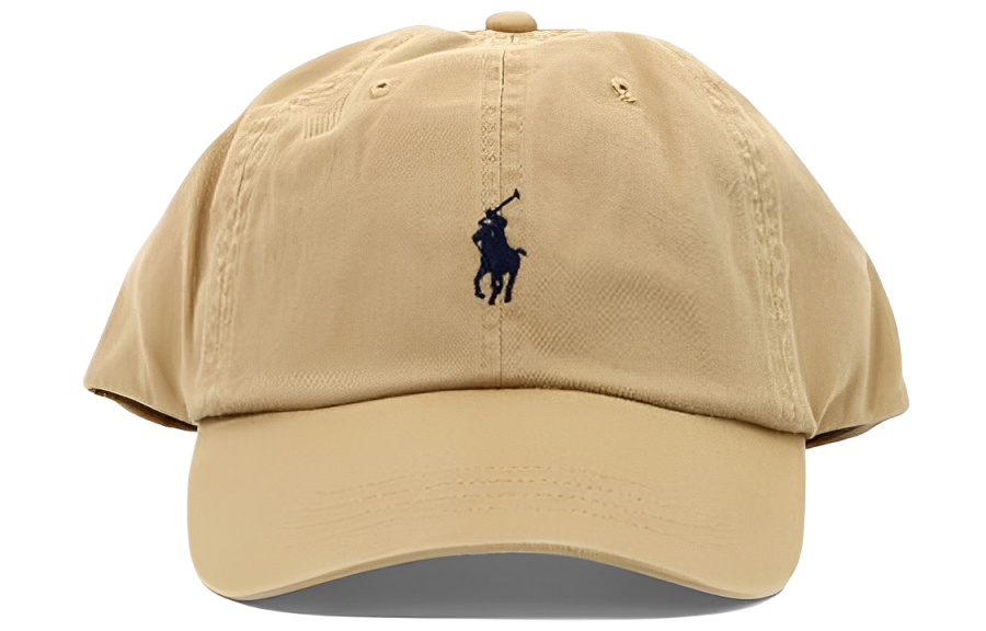 Polo Ralph Lauren Sun Protection Cotton Baseball Caps Unisex Beige