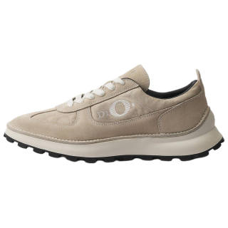 DIOR OBLIQUE Casual Shoes Men's Low Top Beige
