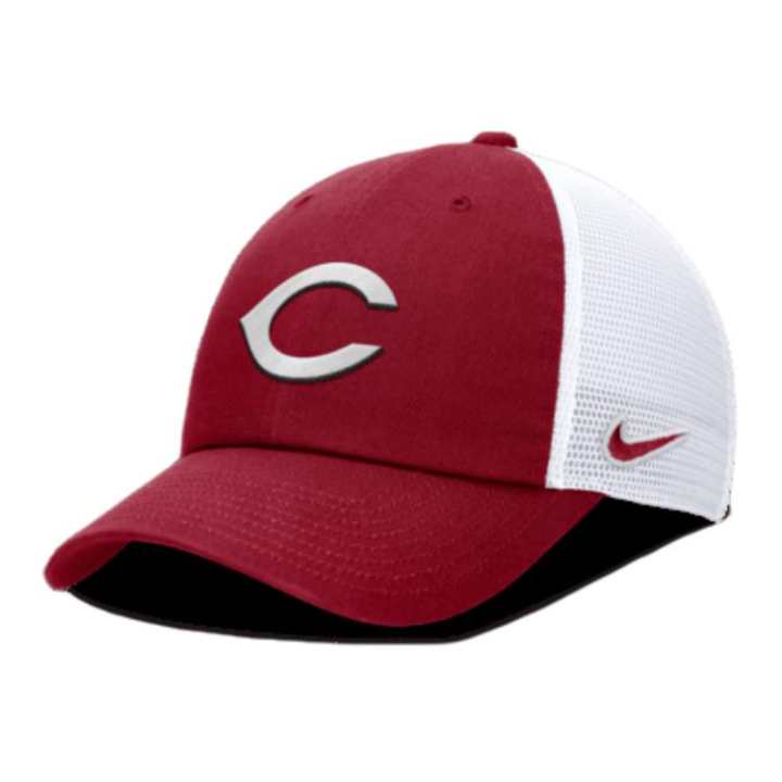 Nike Nike Cotton, Polyester Baseball Caps Unisex Red