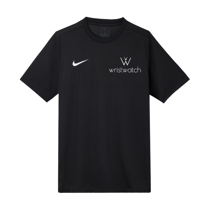 Nike Nike T Shirts Men's Black Crew Neck Moderate Straight Fit