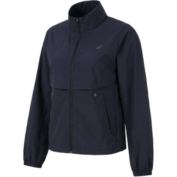 ASICS ASICS Running Jackets Women's Black Stand Collar Moderate