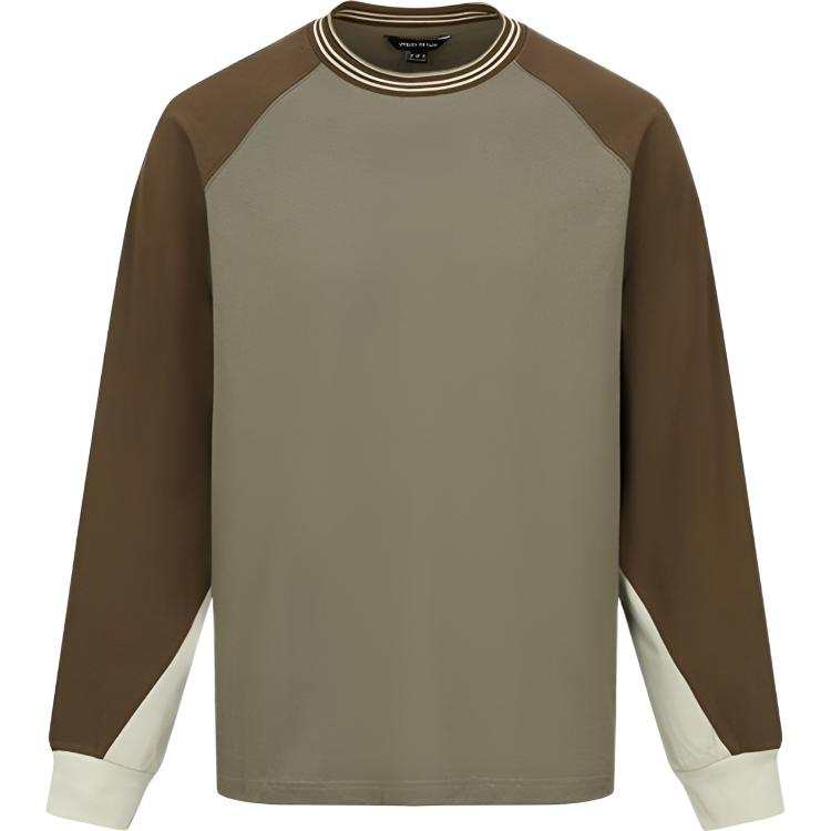 URBAN REVIVO T Shirts Men's Multicolor Crew Neck Moderate