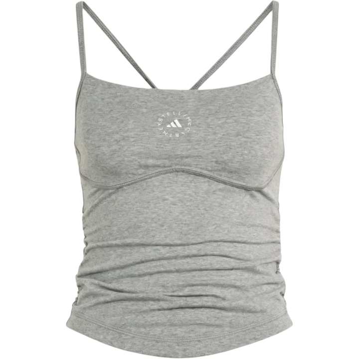 Adidas Adidas X Stella McCartney Stella McCartney Sleeveless Sports Shirts Women's Basic Heather Gray Moderate