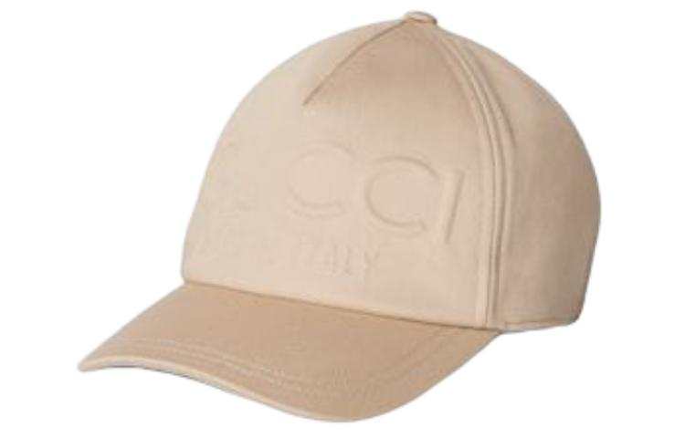 GUCCI Cotton Baseball Caps Women's Beige