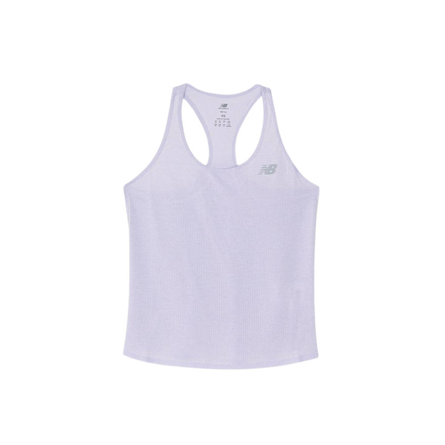 New Balance New Balance Running Tank Tops Women's Light Purple Crew Neck