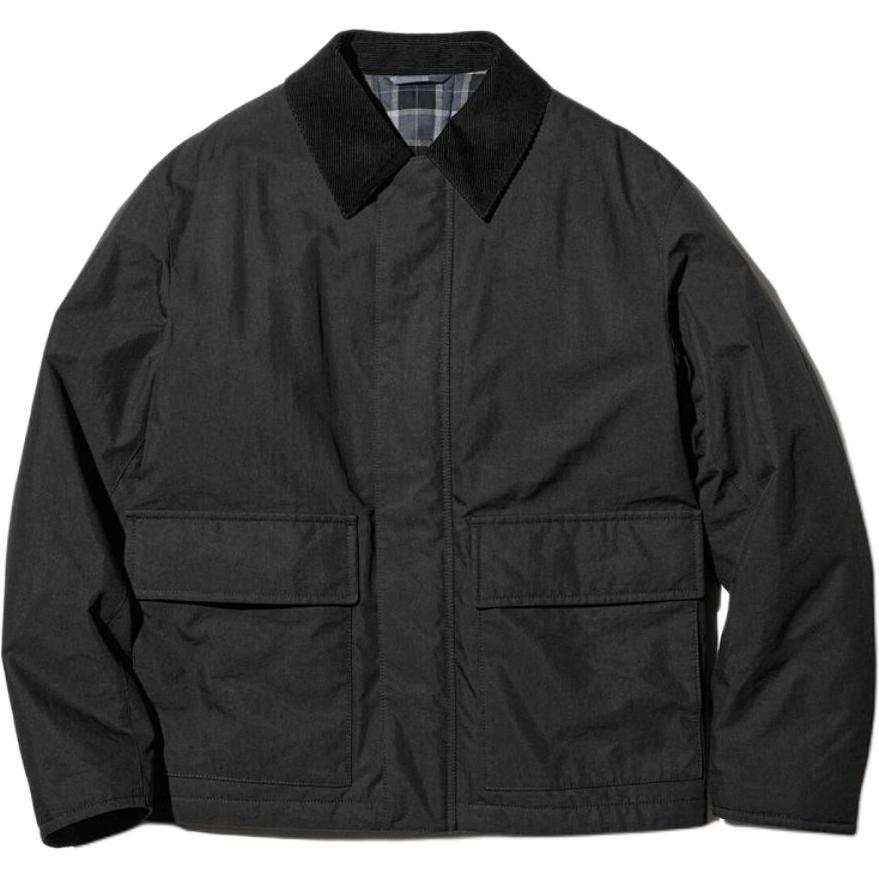 UNIQLO FW26 Puffer Jackets Unisex Black Lapel Moderate