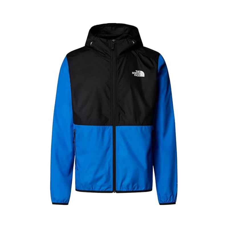 THE NORTH FACE Jackets Men's Hero Blue/TNF Black Hooded Non Detachable Moderate