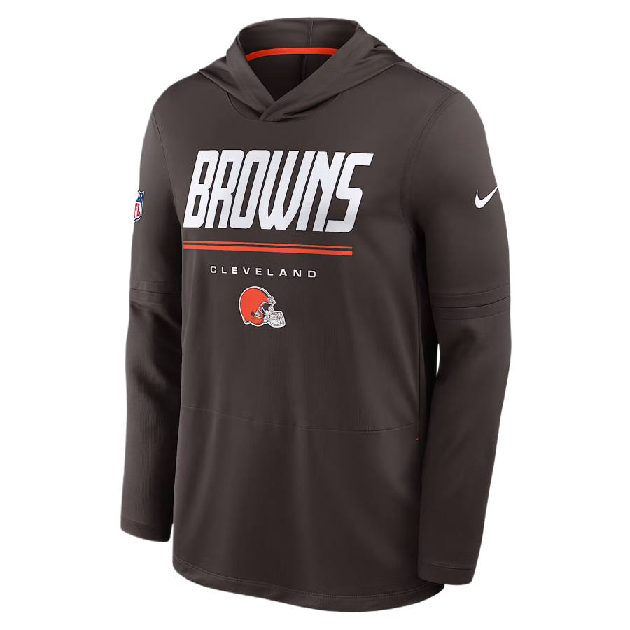 Nike Nike NFL Sweatshirts Men's Brown Hooded Non Detachable Moderate